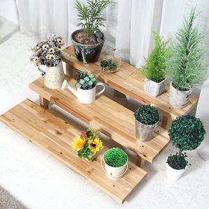 원목 화분받침대 진열대 대형화분정리대