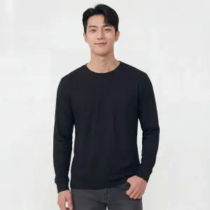 남자 여자 베이직 라운드 긴팔 무지 면티 흰티(17색상)