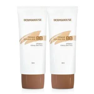 내츄럴 썬비비크림50mlx2개/자외선차단 잡티&결점커버