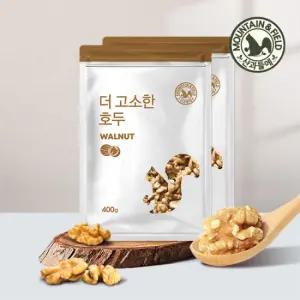 산과들에 25년산 햇 1/2태 호두400g, 2봉