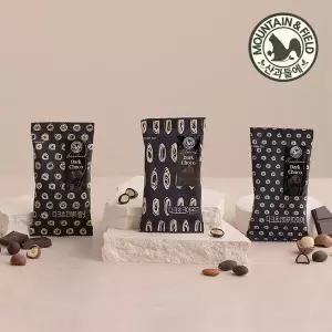 다크초콜릿아몬드10봉+다크초콜릿헤이즐넛10봉+다크초콜릿마카다미아10봉 /