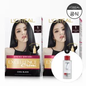 [2개]엑셀랑스 크림 염색약 11종 택 (증)본드리페어 프리 트리트먼트 100ml