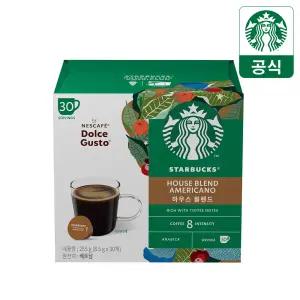 스타벅스 하우스 블렌드 30P by 네스카페 돌체구스토