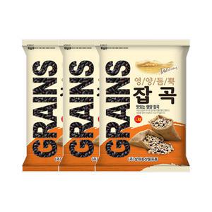 [삼원농산] 찰흑미 1kg / 3개 ( 3kg )