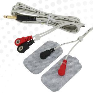 대경저주파자극기 전용겔패드+연결케이블 세트 겔패드용도자케이블 저주파패드 저주파연결잭