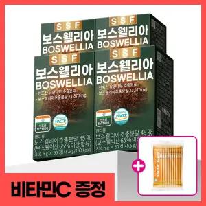 [비타민C10포 더]순수식품 보스웰리아 8개월분 4박스(240정) 비타민D 상어연골분말 아연 마그네슘