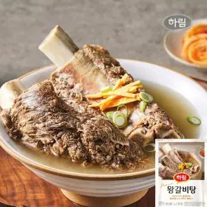 하림-왕 갈비탕 1,100gx2봉/냉동/간편식/보양식/선물/식자재