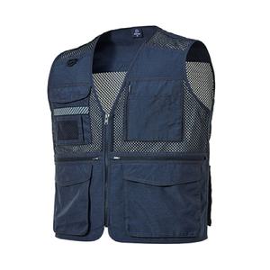 춘추 작업복조끼 [ 지벤 ZB-V1922 ] 풀메쉬, 다양한 수납공간확보 여름작업조끼