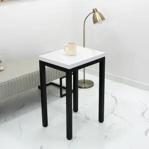 작은 2인용 카페 테이블 500 미니 북 까페 업소용 소형 화이트 식탁 500x400