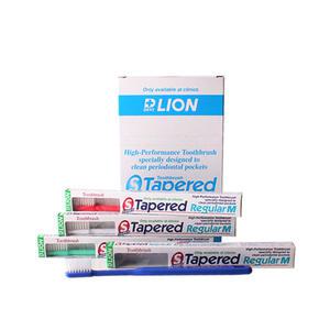 일본칫솔/Super Tapered Regular-M 10개 미세모 치과칫솔