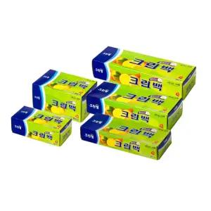 크린랩 일회용 크린백 위생백 100매 300매 휴대용 대 중 소