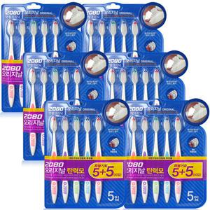 2080 칫솔 오리지날 탄력모(부드러운모) x 30개