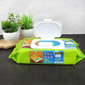 물걸레 청소포 실속형 대형 30매입