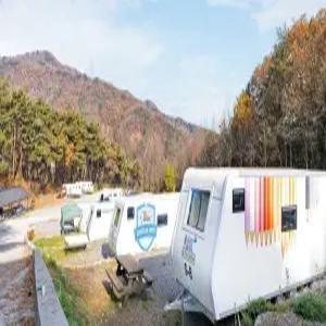 [충북 펜션] 제천 카라반더그린엔오토캠핑장펜션 (제천,단양)