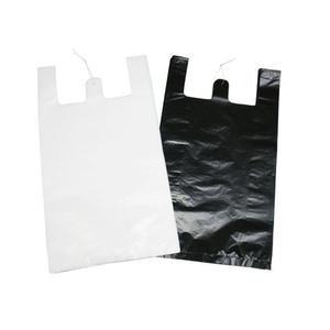 손잡이 비닐봉투 고급형 3호(검정색) 140매 /비닐봉지