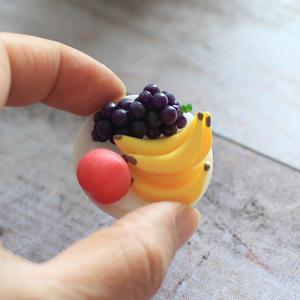 미니어쳐 과일3종접시세트