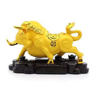 황소 재물을 몰고오는 황금 소 장식품 인테리어소품 개업 집들이 승진선물 풍수인테리어 카페소품 소띠장식