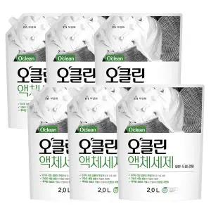 [무궁화]오클린 액체세제 2L(리필) x 6개(1BOX)