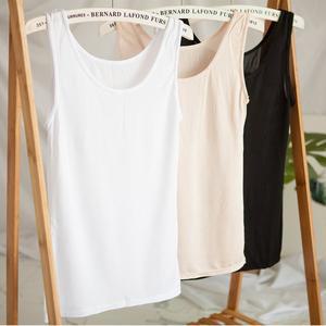 [글램공감]국산 풍기인견 기본 런닝나시 스킨/블랙/화이트 택1