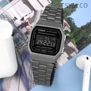 정품 A168WGG-1B CASIO 카시오 공용 디지털 메탈 시계 c36