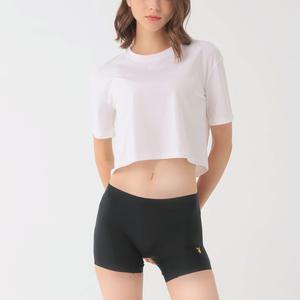 플레이보이 여성 베이직 드로즈 팬티 1매 블랙/옐로우 PWD2601-YE