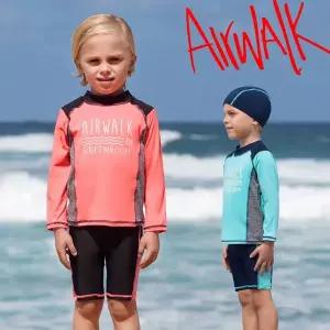 [에어워크]서프 남아동래쉬가드 2피스+수모 YAWe1803 아동레쉬가드 아동래시가드 아동수영.._P041511116