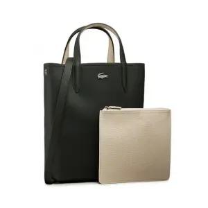 라코스테 안나백 양면 쇼퍼백 NF2991AA 블랙 베이지