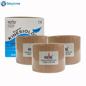 나사라 키네시올로지 테이프 5cm x 5m 3롤 근육테이핑