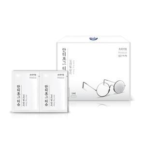 자우버 안티포그 김서림방지 티슈 안경닦이 100매 (50매 x 2Box)