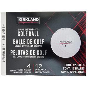 커클랜드 시그니춰 ３피스 골프공 (12개입)