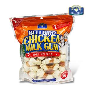 벨버드 치킨 밀크껌 1kg 스몰