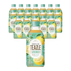 웅진 티즐 제로 유자그린티, 500ml, 20개