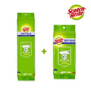 3M 스카치브라이트 정전기 청소포 리필 (대형) 60매+30매