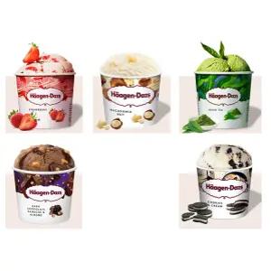 하겐다즈 미니컵 컬렉션 아이스크림 100ml x 10개