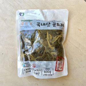 무치고 국산 삶은 곤드레 400g 국내산 자숙 데친 곤드레나물