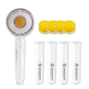 아쿠아듀오 정수비타민필터 샤워기 SF 815 + 녹물필터 4입 + 비타민필터 4입, 1개