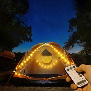 데이홈 USB리모컨 앵두전구 50구 웜화이트, 1개