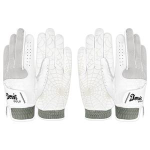 데니스골프 여성용 메쉬 넌슬립 양손 합피 골프 장갑 DS02 19호 2매, 1개
