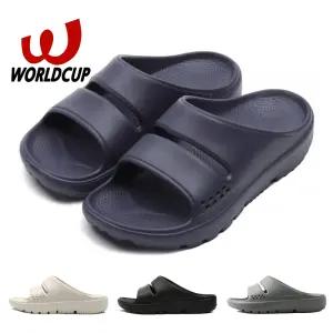 월드컵 포션2 부드럽고 푹신한 쿠션 남성슬리퍼 사무실 회사 오피스 병원 실내화 남자신발