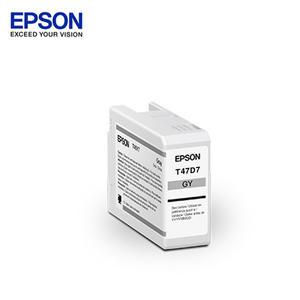엡손 정품 잉크 T47D7 회색(GY) 50ml / T47D770 / SC-P904