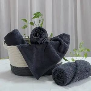5장 호텔수건 30수 150g 회색 진회색 진한색 염색 보통두께 데일리 순면 세면 타올