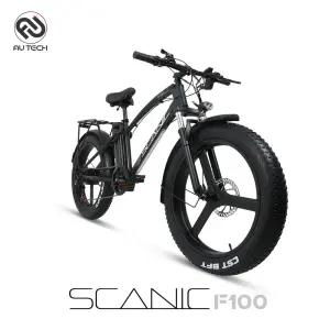 AU테크 스카닉 F100 팻바이크 산악 전동 전기자전거 48V 10Ah