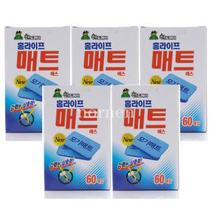 산도깨비 홈라이프 매트 300매입 전자모기향 모기약 모기퇴치 해충퇴치기