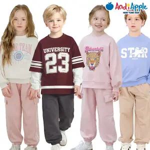 [앤디애플] 상의와 하의를 한꺼번에! 코디고민없이~ 상하복/상하세트/등원룩/코디룩