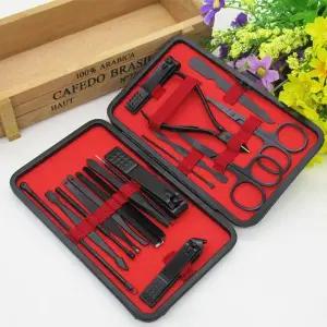 18종 손톱깎이 세트 발톱 네일케어 귀이개 관리 정리
