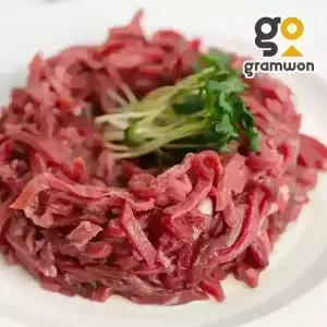 육회용 소고기 1kg (우둔살) 육회고기 대용량 업소용