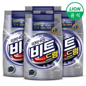 [라이온코리아]비트 가루세제 드럼 2.5kg x 4개