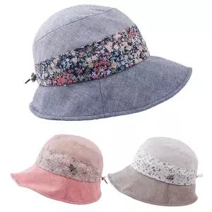 [navid1]꽃띠 와이어 벙거지 4color 엄마 부인 중년여성 할머니 여름 챙모자/OM-B31024