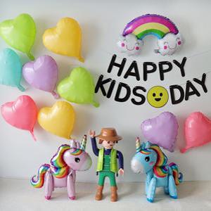 어린이날 풍선 포토존 파티용품 어린이집 유치원 행사 컬러풍선세트