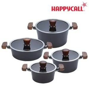 [해피콜][본사직영] 해피콜 그래핀 IH 냄비 4종 세트 (양18/양20/전24/곰24)